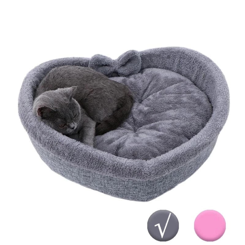 PET HEART-SHAPED BED